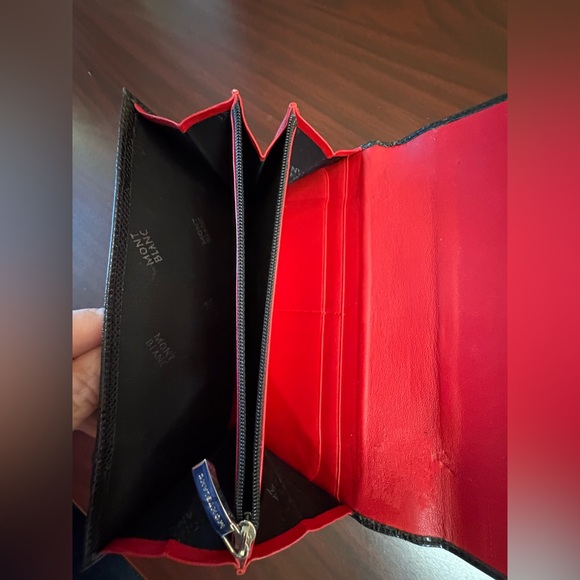 Montblanc Black and red La Vie De Boheme Large  Wallet - Picture 2 of 6